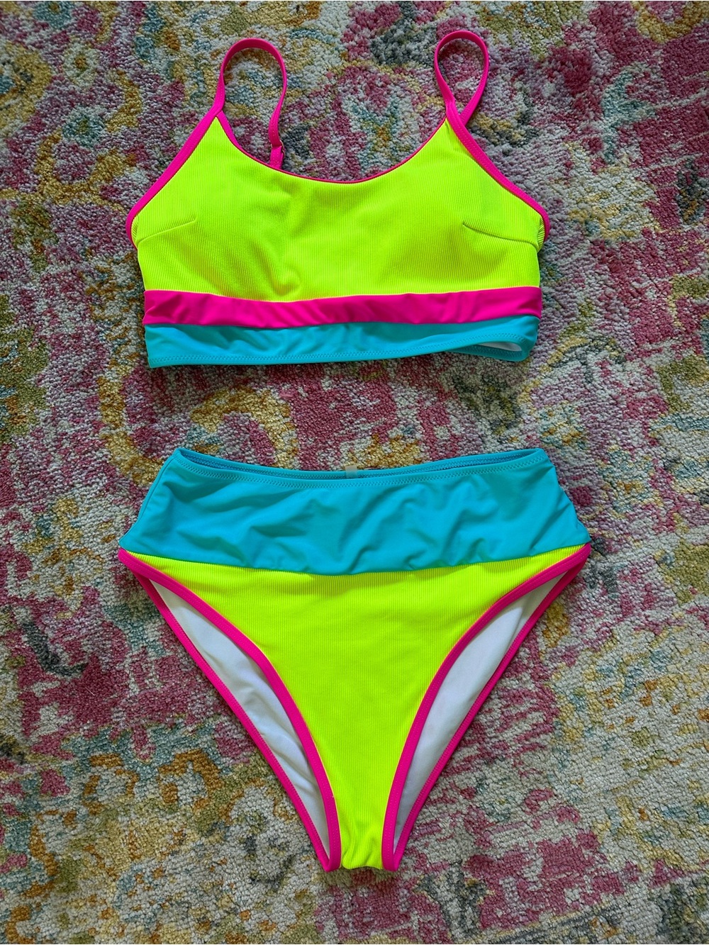 Popvil High-Waist Bikini Set